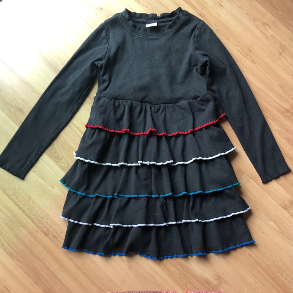 Hanna Andersson Long Sleeve Twirl Dress.